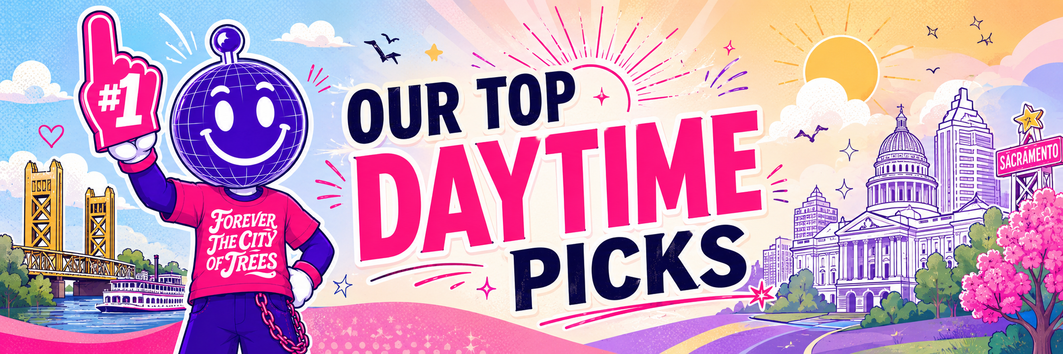 Our Top Daytime Picks, sun-soaked plans, local gems, and family events to enjoy before dark.