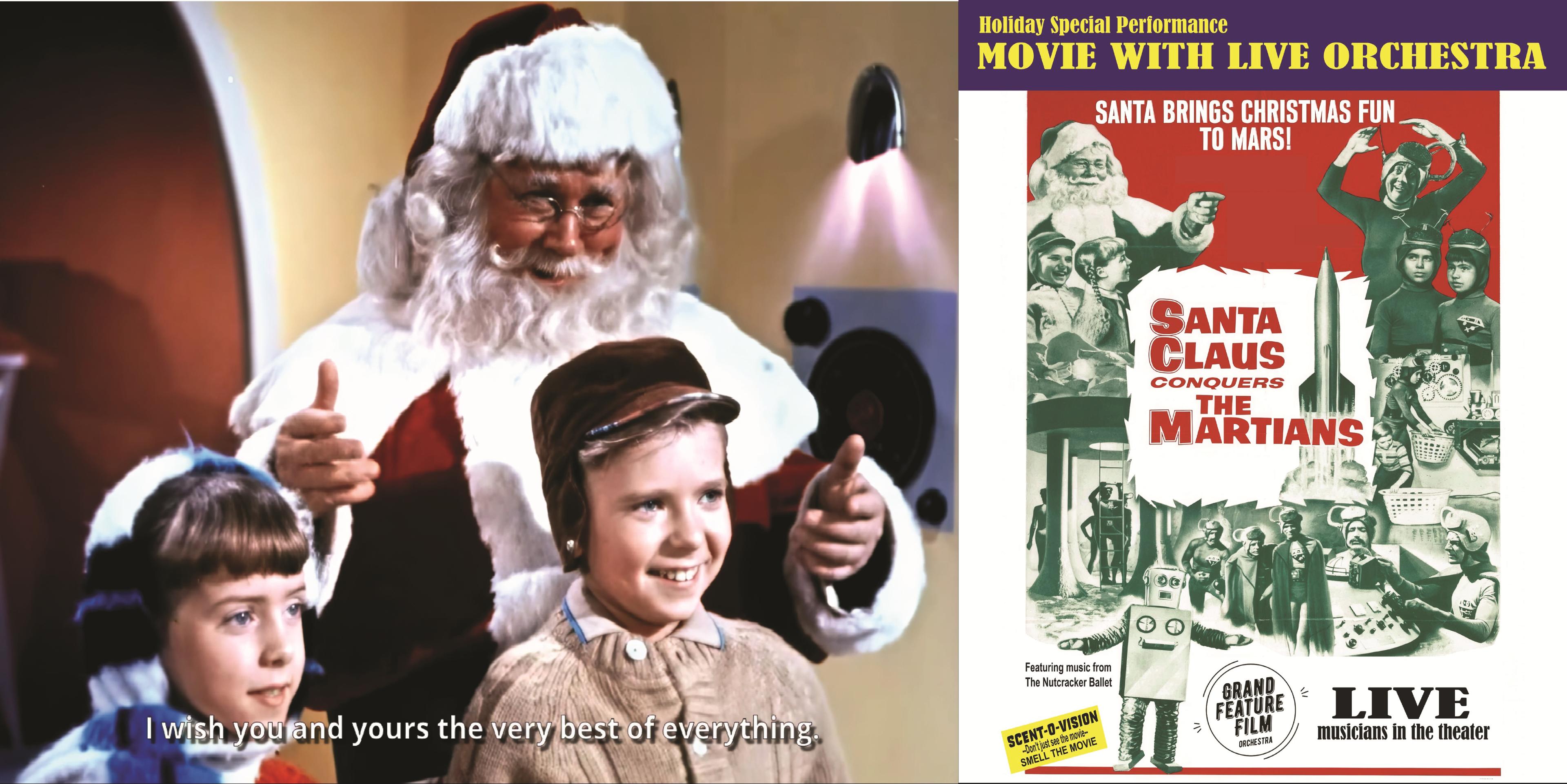 Santa Claus Conquers The Martians With Live Orchestra