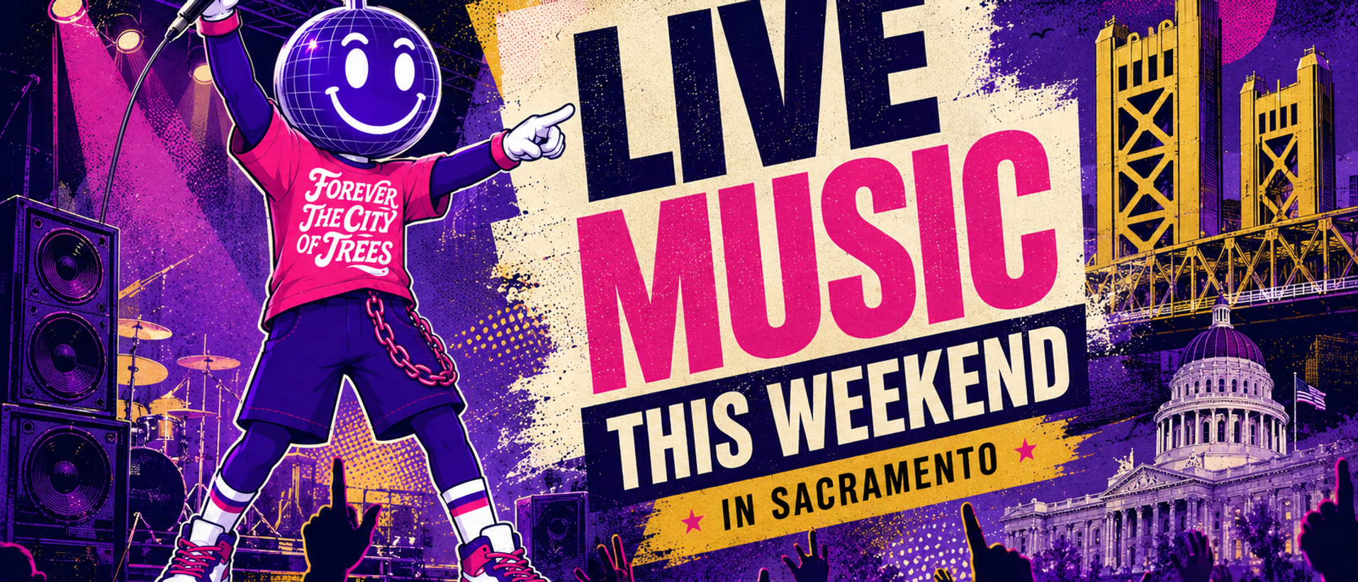 Live music in Sacramento, every show on the calendar.