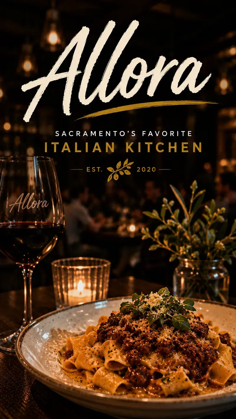 Allora — Italian restaurant in Sacramento