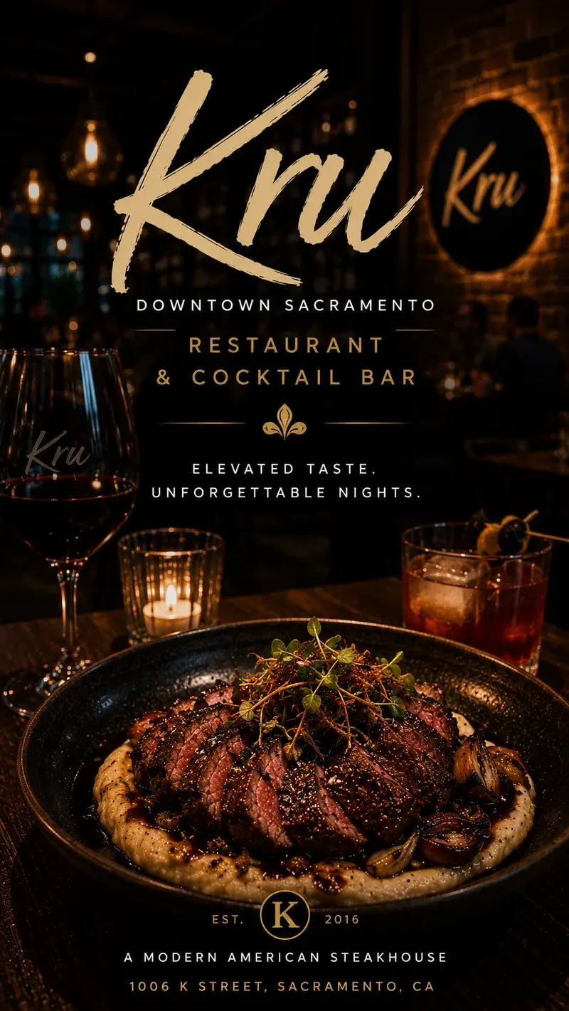 Kru — Neighborhood Gem restaurant in Sacramento