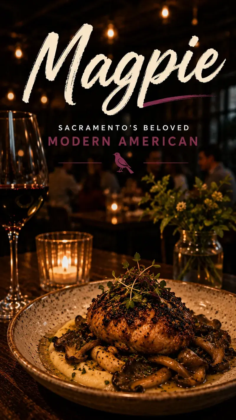 Magpie — Farm-to-Fork restaurant in Sacramento