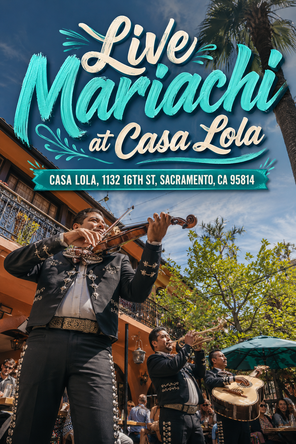 Live Mariachi at Casa Lola