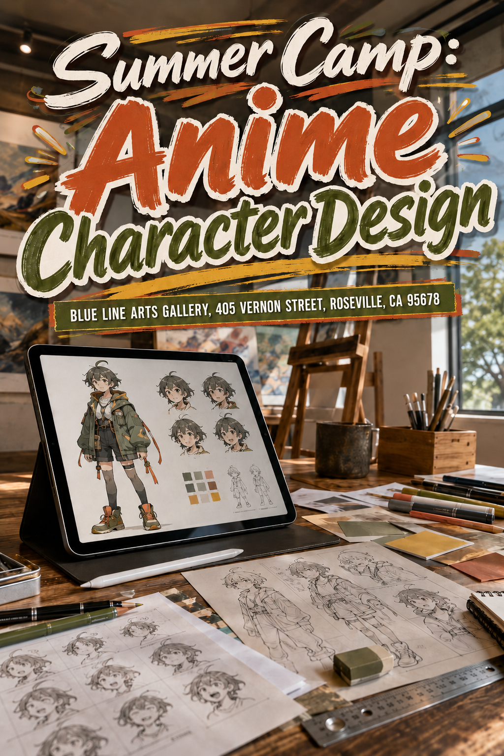 Summer Camp: Anime Character Design