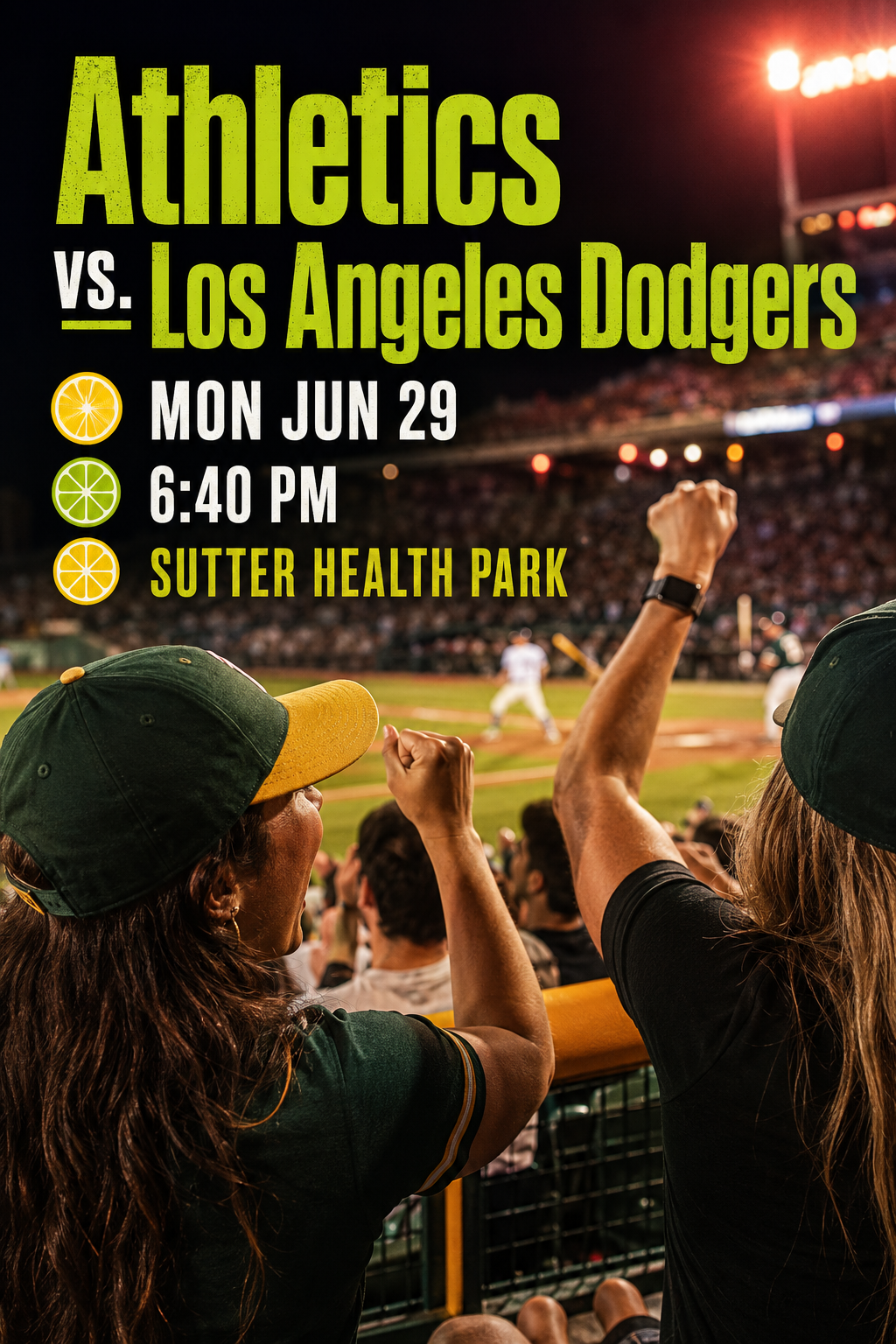 Athletics vs. Los Angeles Dodgers