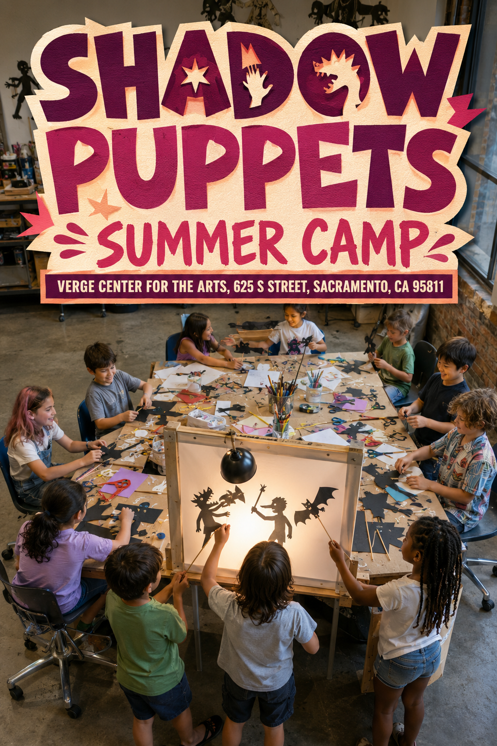 Shadow Puppets Summer Camp