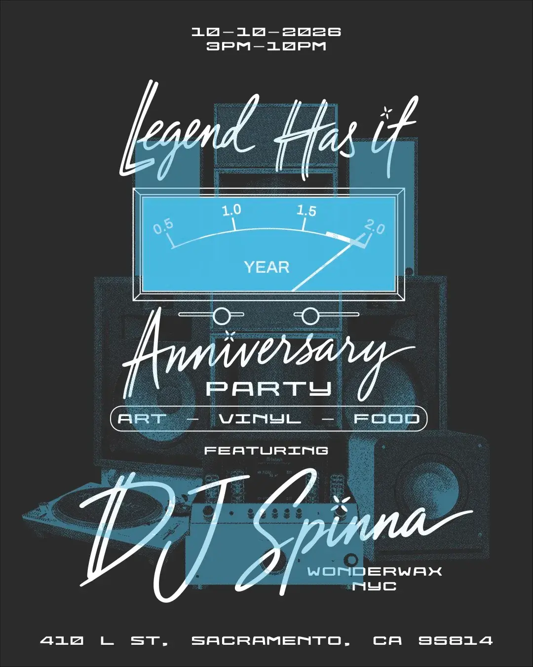 Legend Has It Two-Year Anniversary Party feat. DJ Spinna