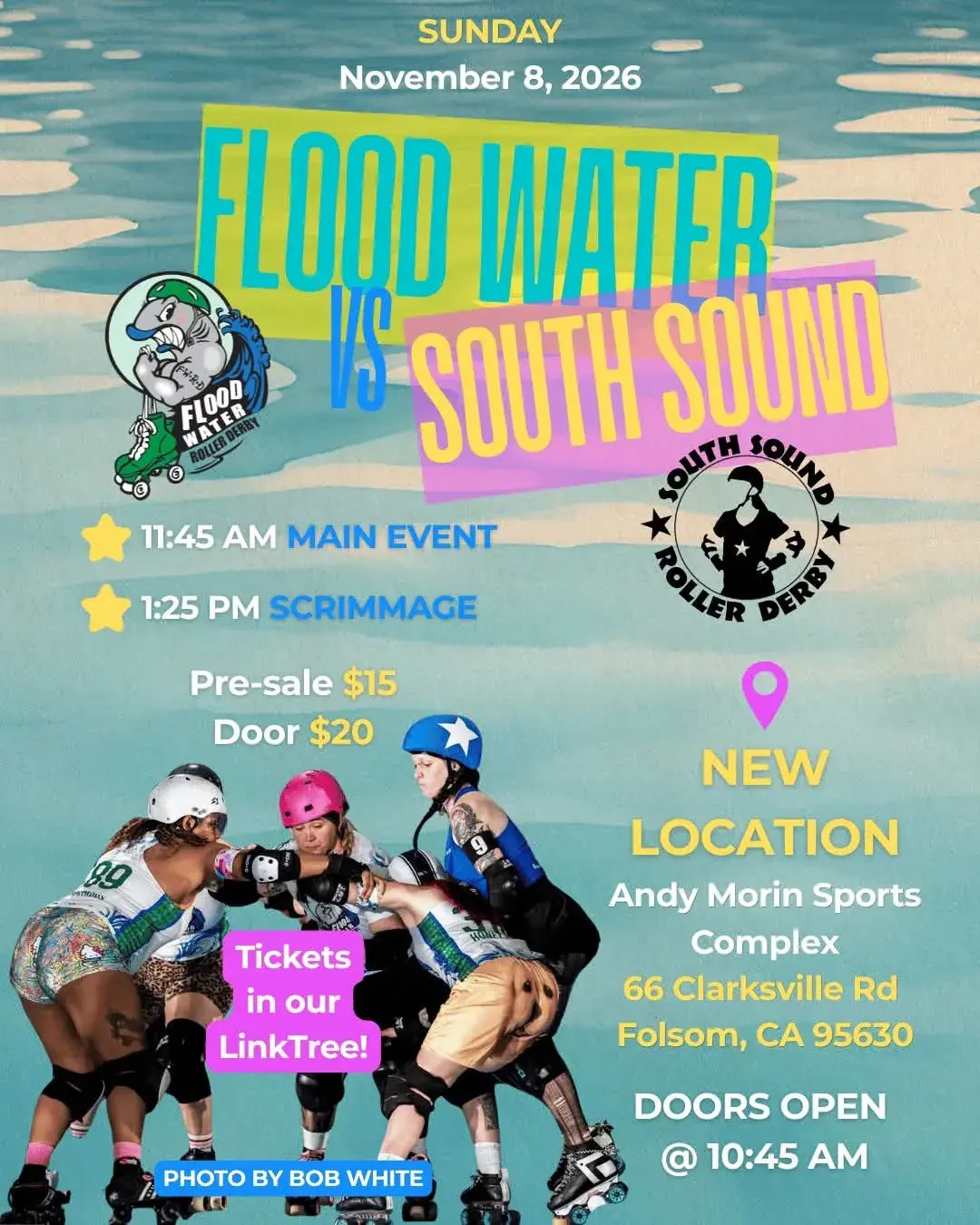 Flood Water (home) vs South Sound (away)
