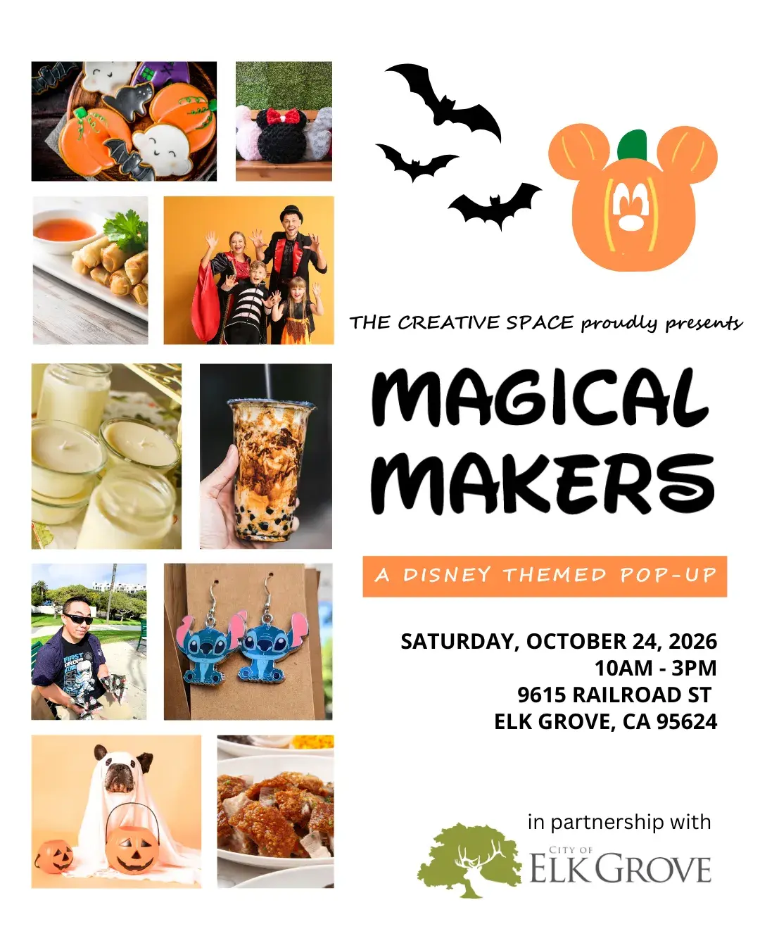 Magical Makers – A Halloween Disney Inspired Food and Craft Fair