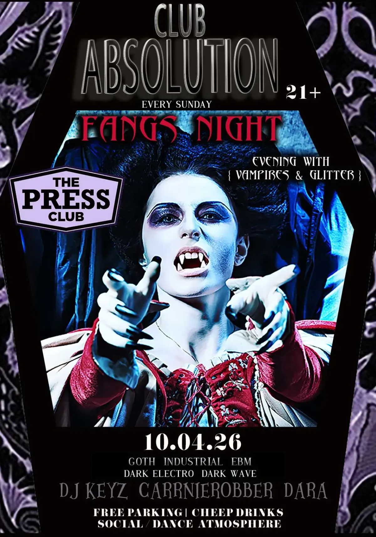 Club Absolution at the Press Club