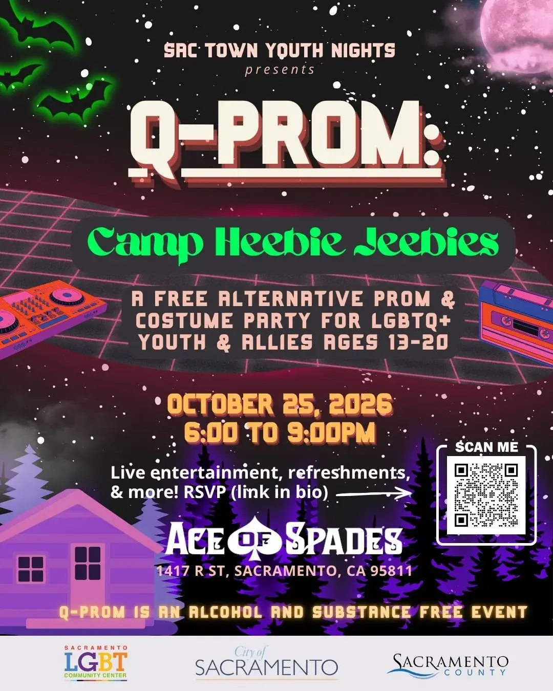 Q-Prom: Camp Heebie Jeebies