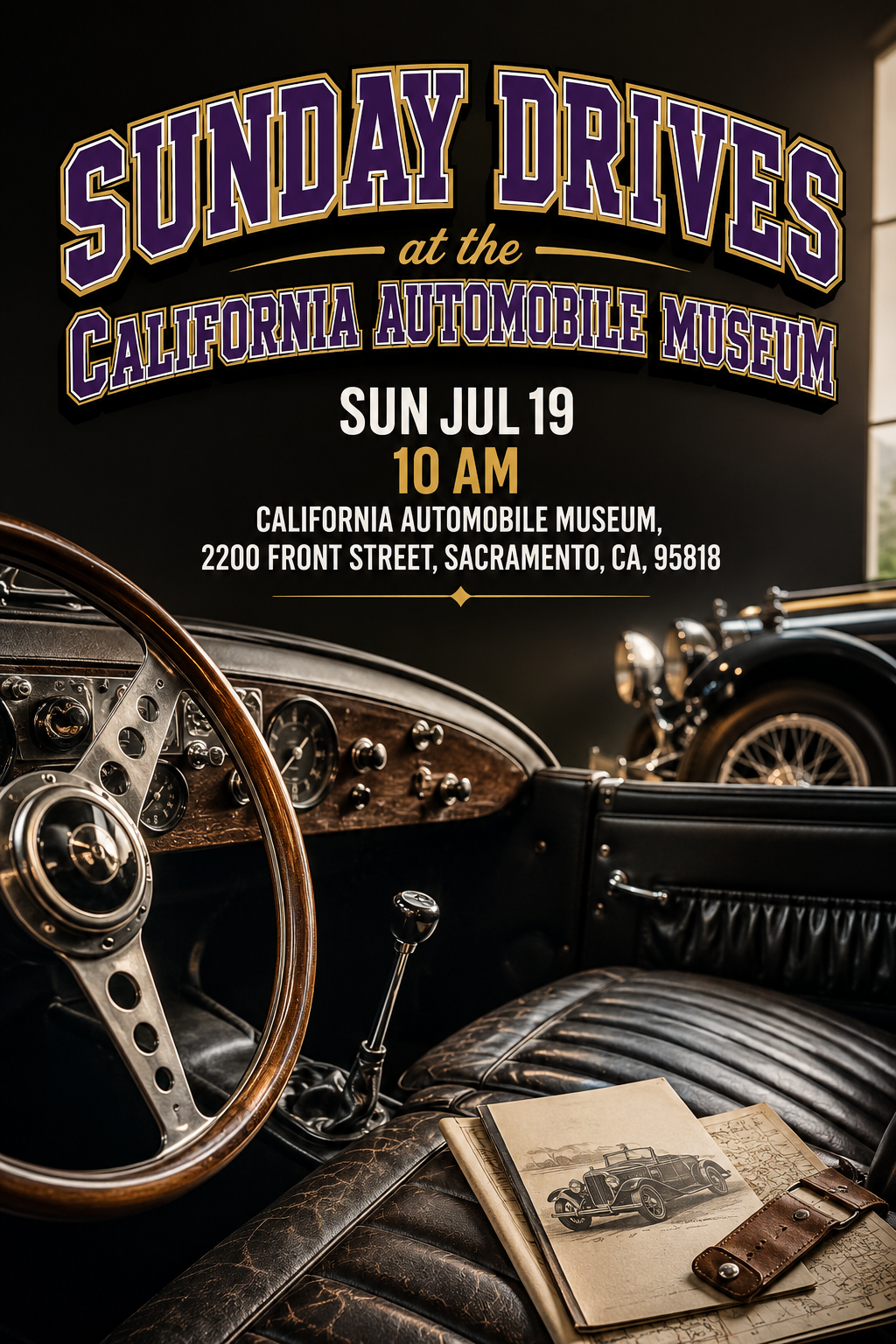 Sunday Drives at the California Automobile Museum