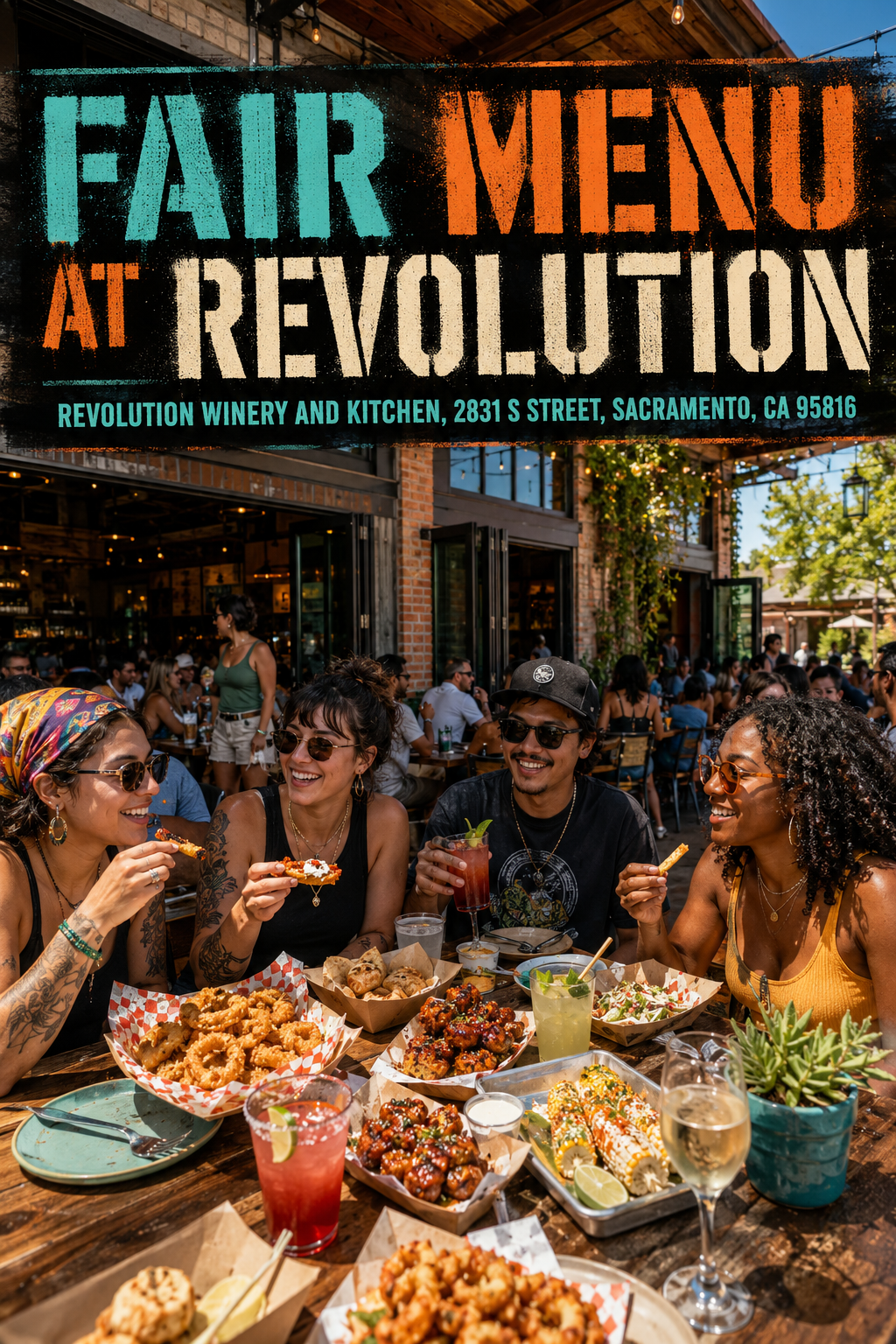 Fair Menu at Revolution