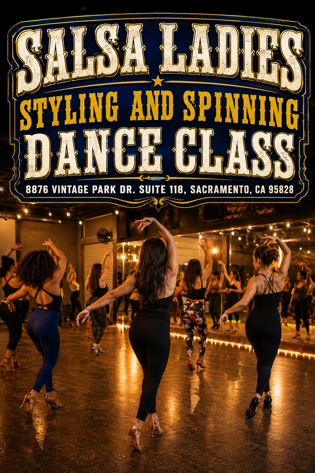 Salsa Ladies Styling and Spinning Dance Class