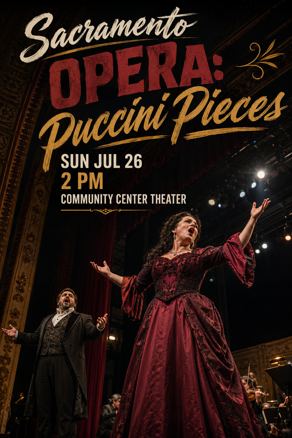 Sacramento Opera: Puccini Pieces