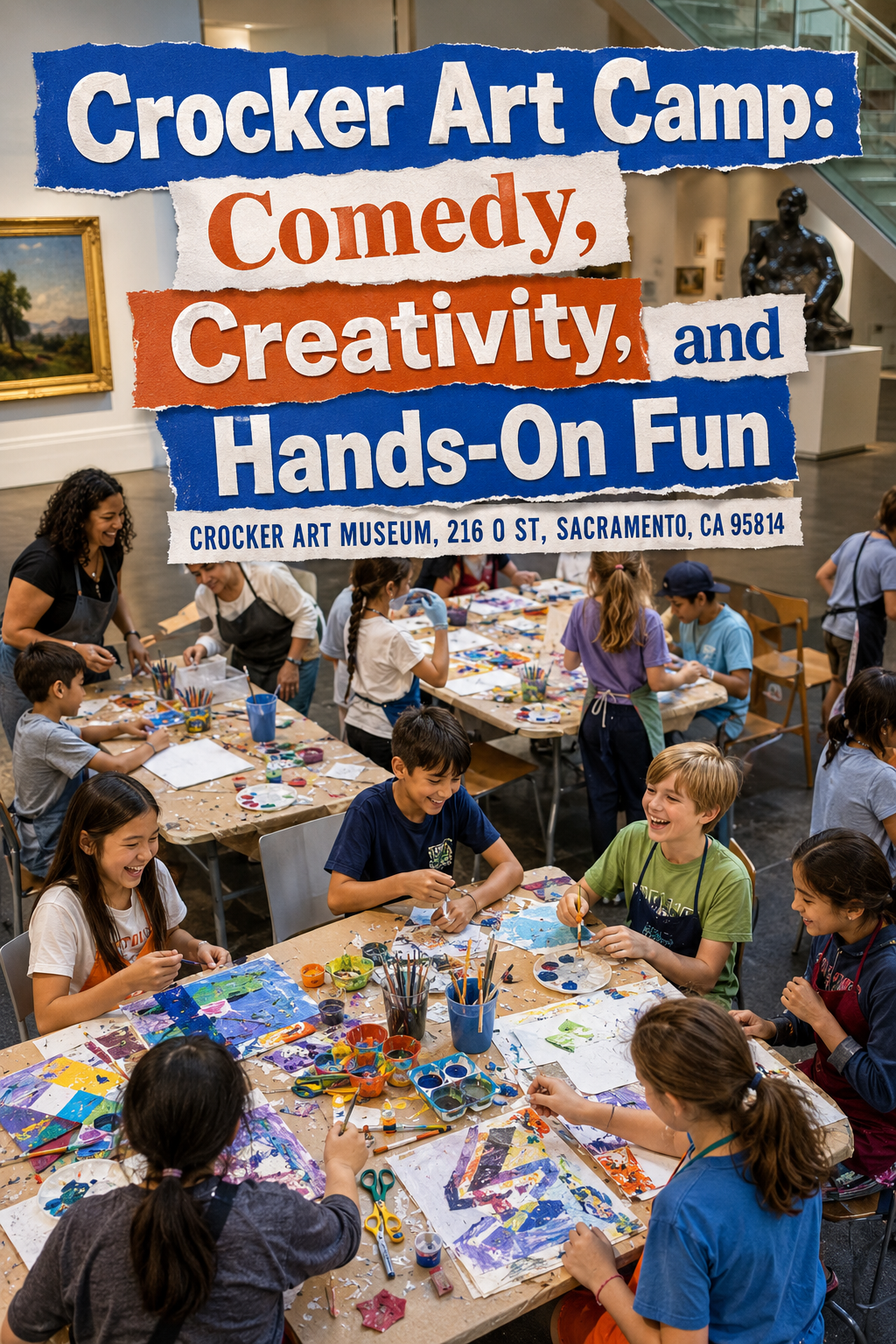 Crocker Art Camp: Comedy, Creativity, and Hands-On Fun