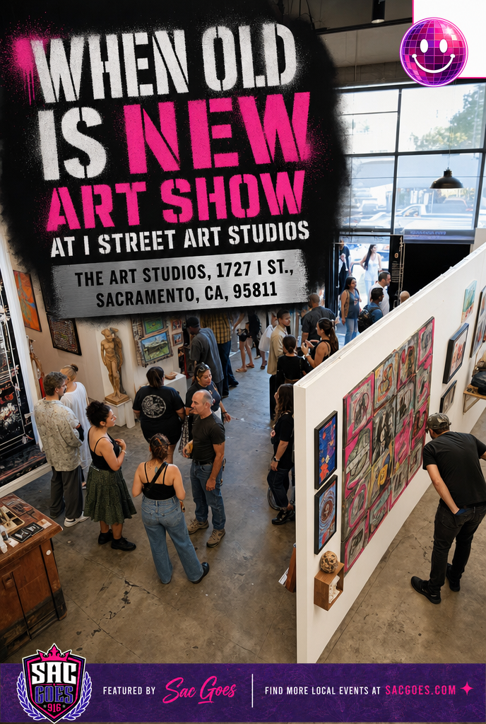 When Old is New Art Show at I Street Art Studios