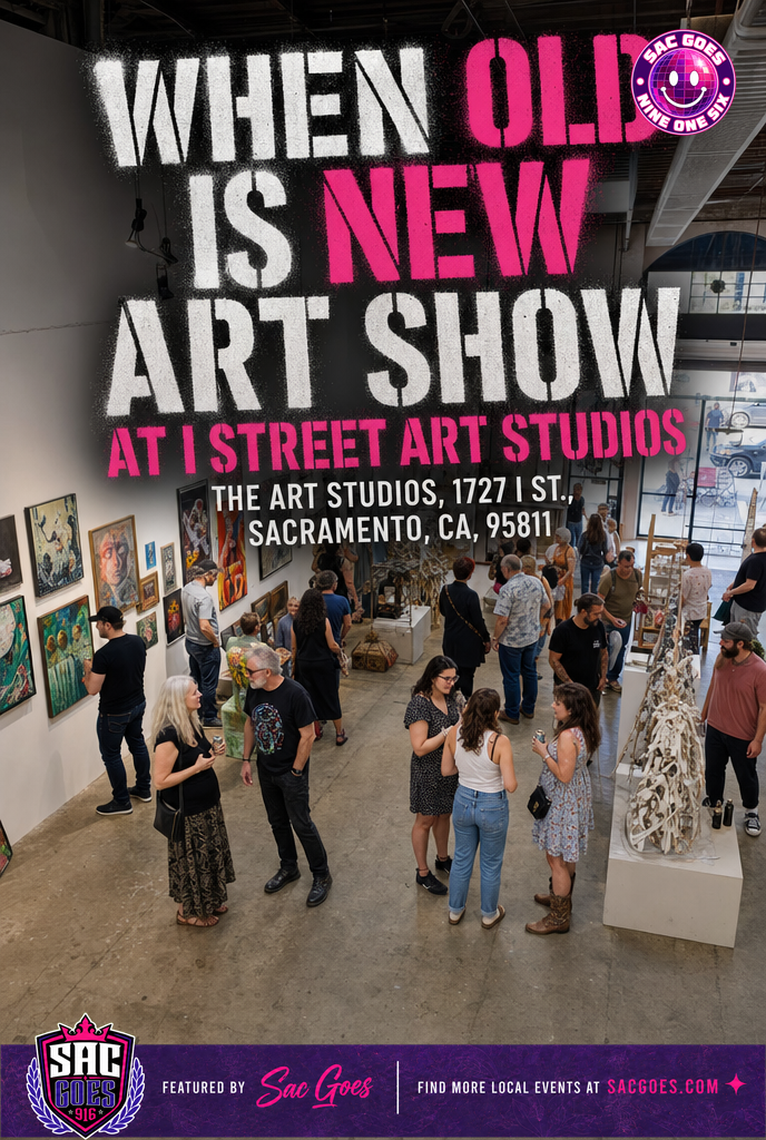 When Old is New Art Show at I Street Art Studios