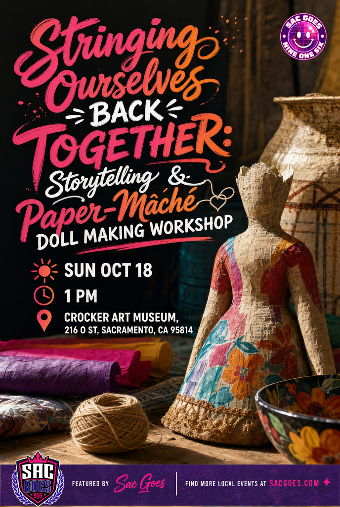 Stringing Ourselves Back Together: Storytelling & Paper-Mâché Doll Making Workshop