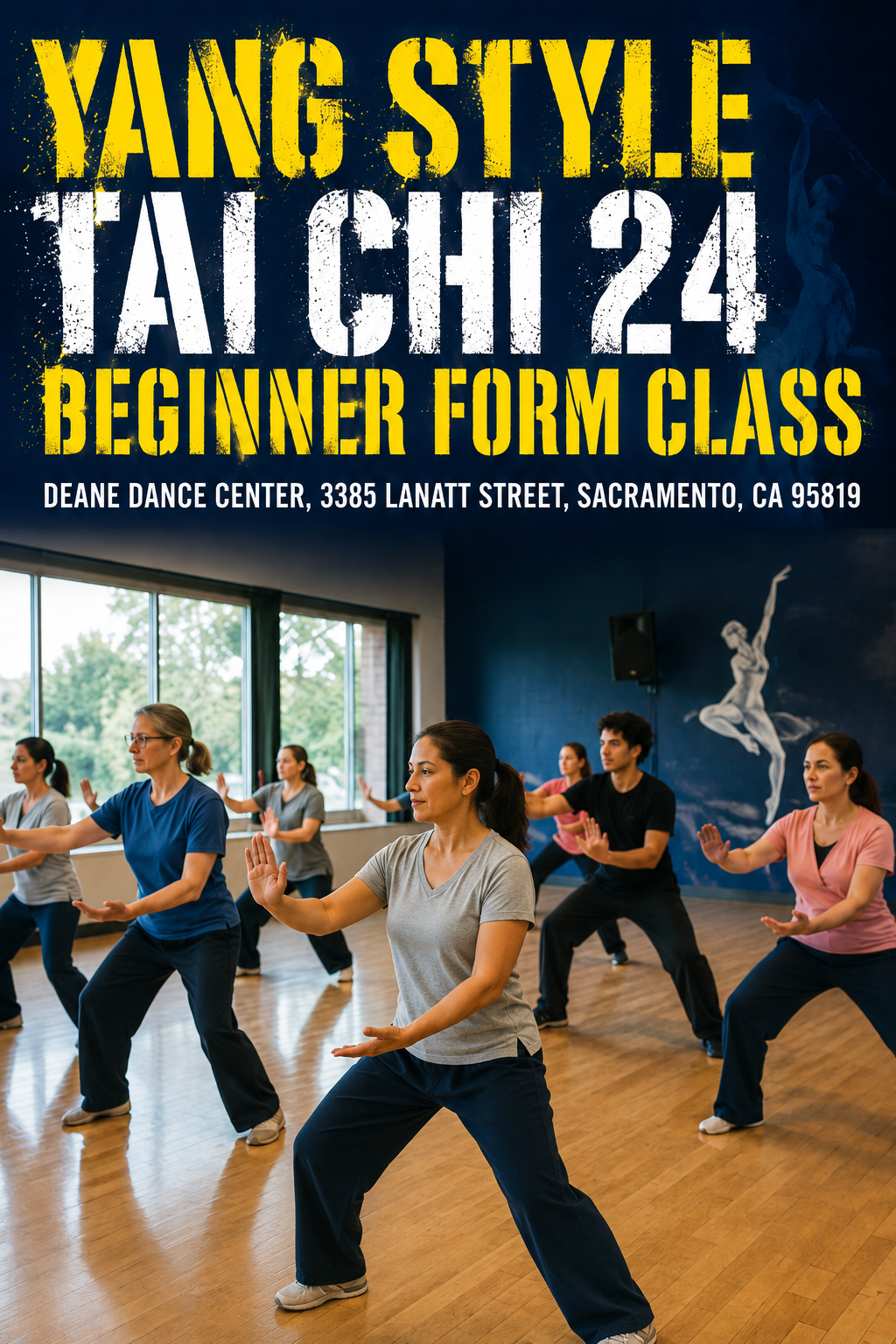 Yang Style Tai Chi 24 Beginner Form Class