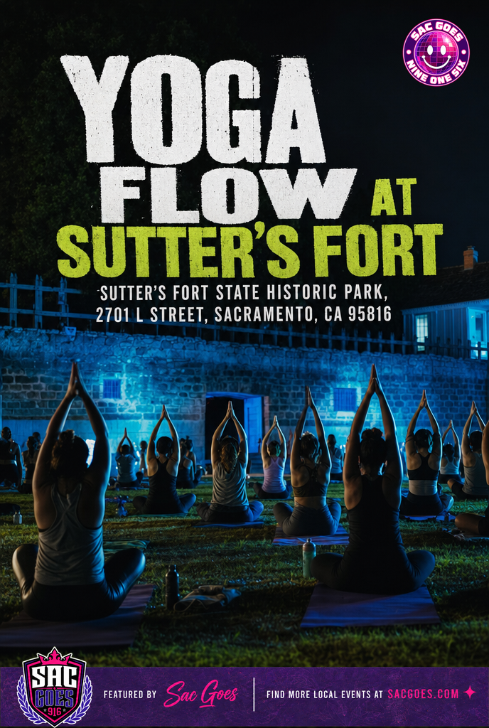 Yoga Flow at Sutter's Fort