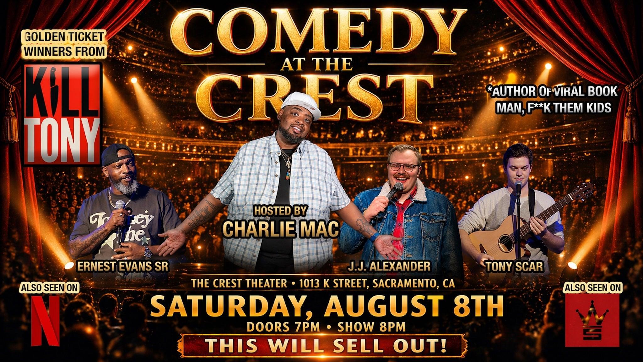 Charlie Mac and Kill Tony Golden Ticket Winners