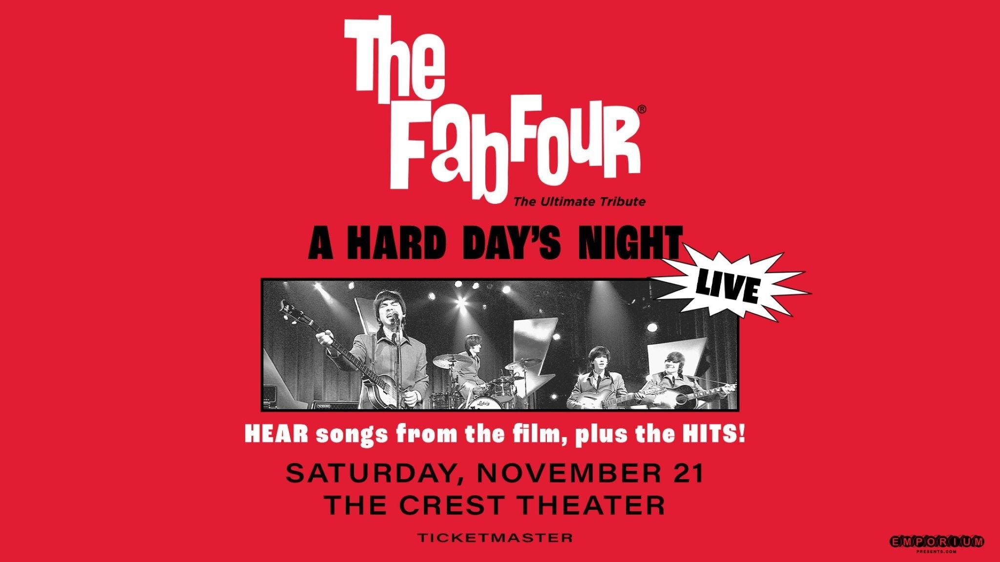 The Fab Four: BEATLES A HARD DAYS NIGHT