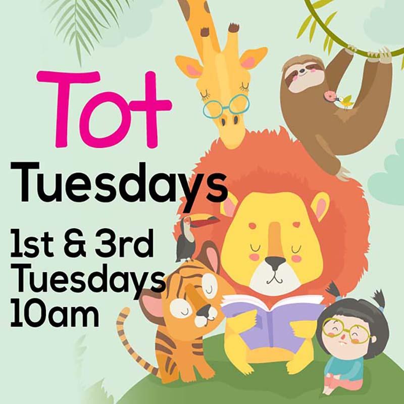 Palladio's Tot Tuesdays: An Hour of Story time and Activities