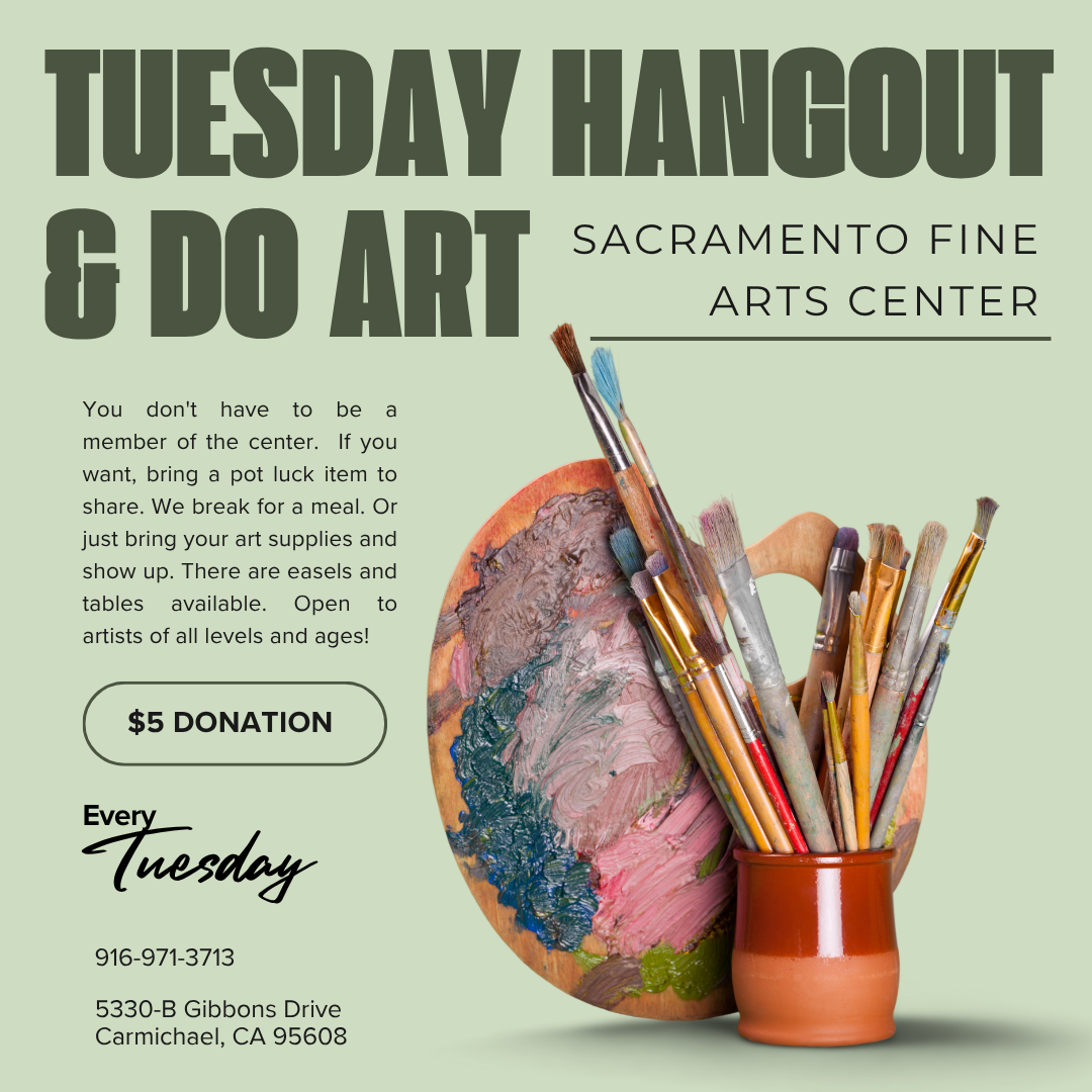 Tuesday Hang Out and Do Art