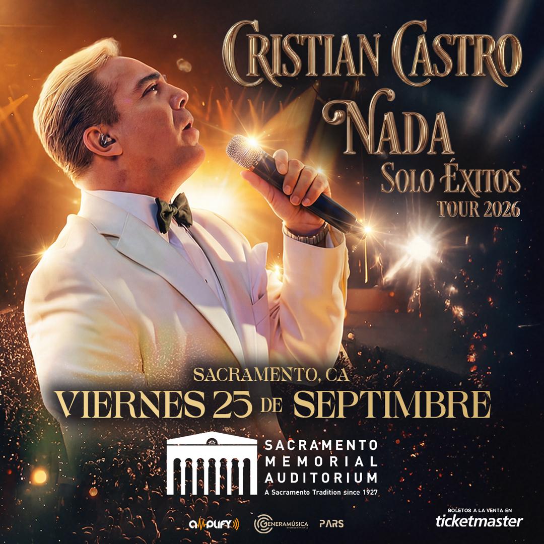 Cristian Castro: Nada Solo Exitos Tour 2026