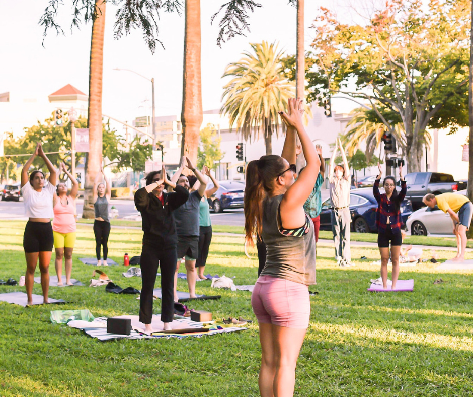 Rotating Wellness Class at Winn Park