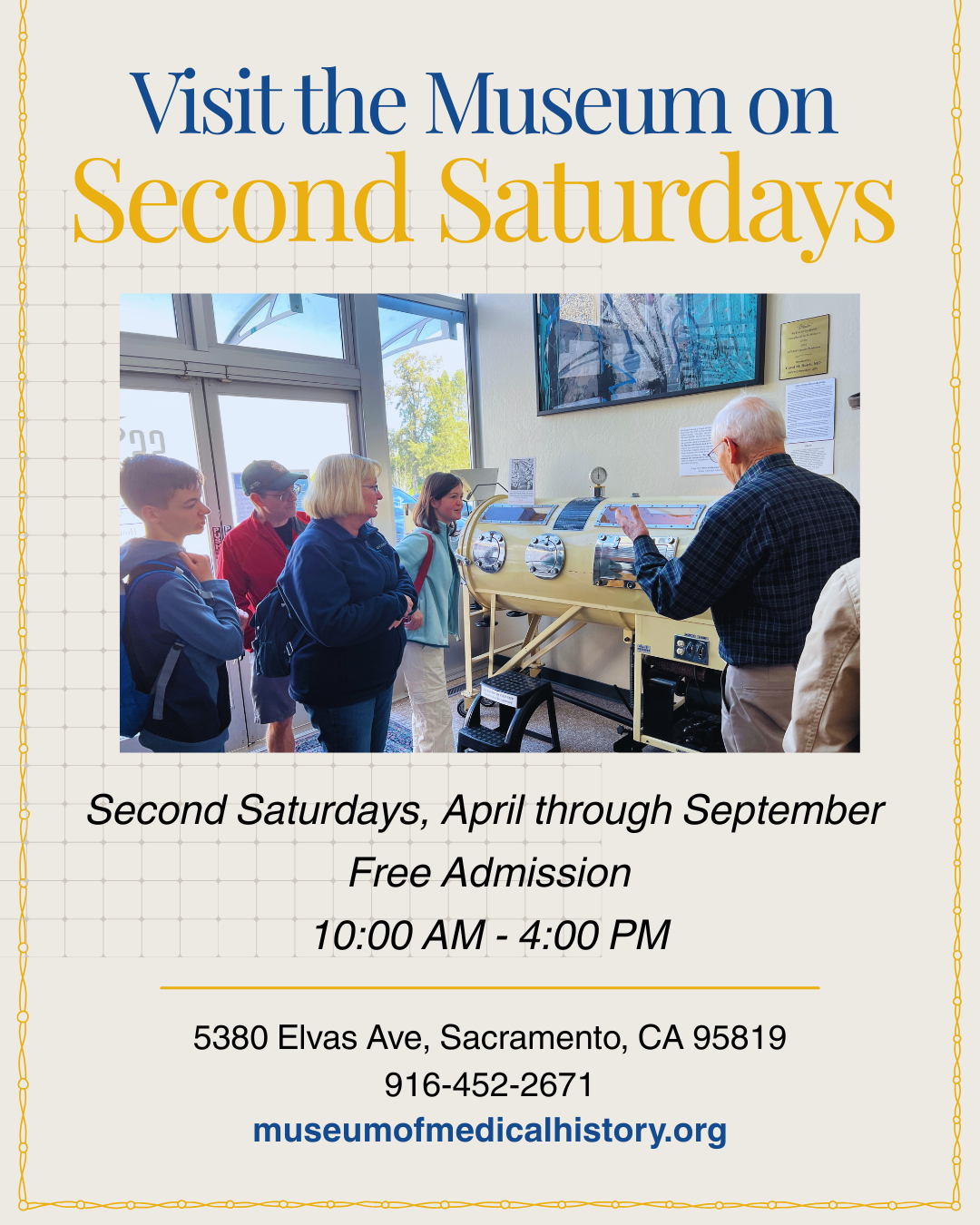 Second Saturday at the Museum of Medical History