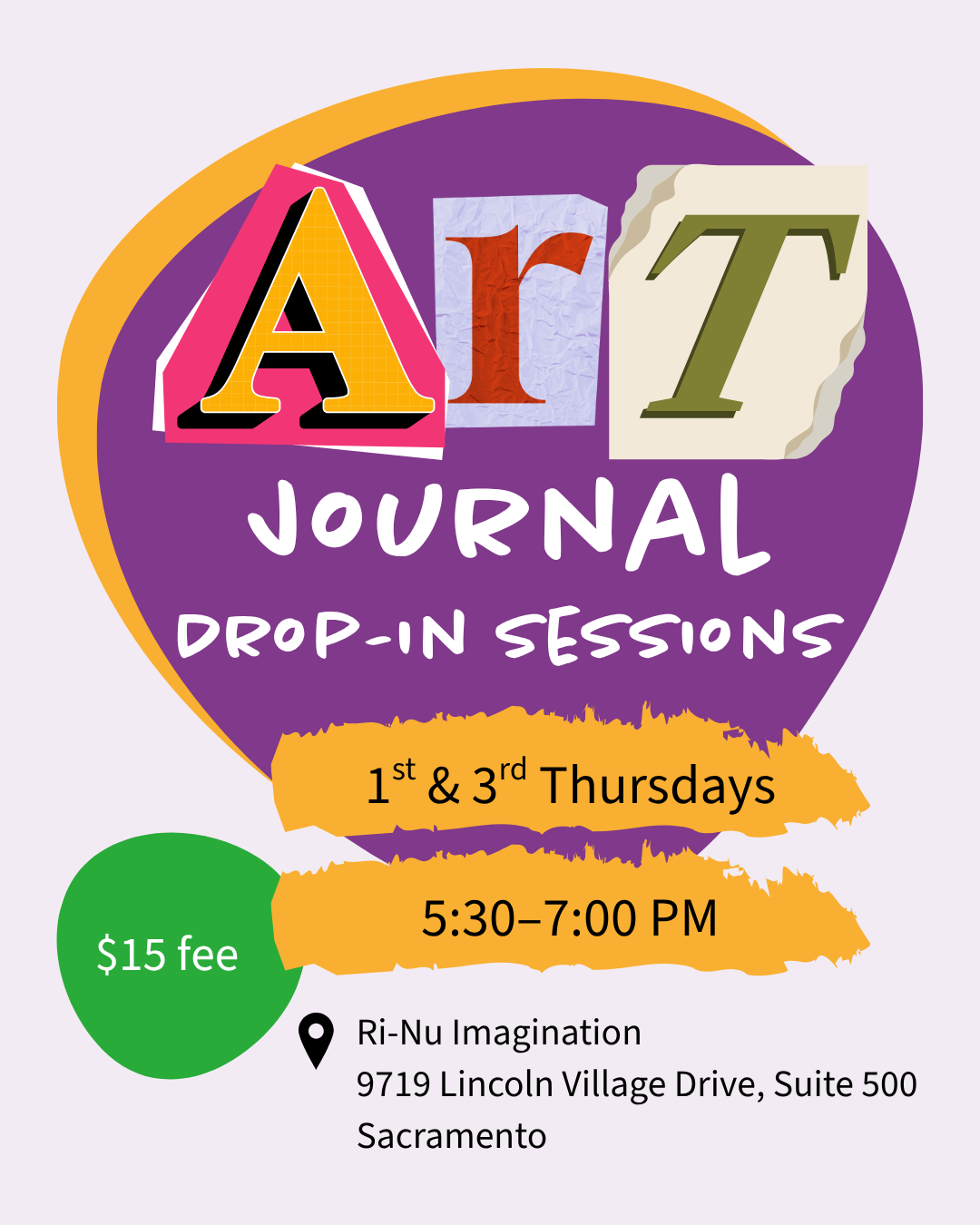 Art Journal Drop-In Session