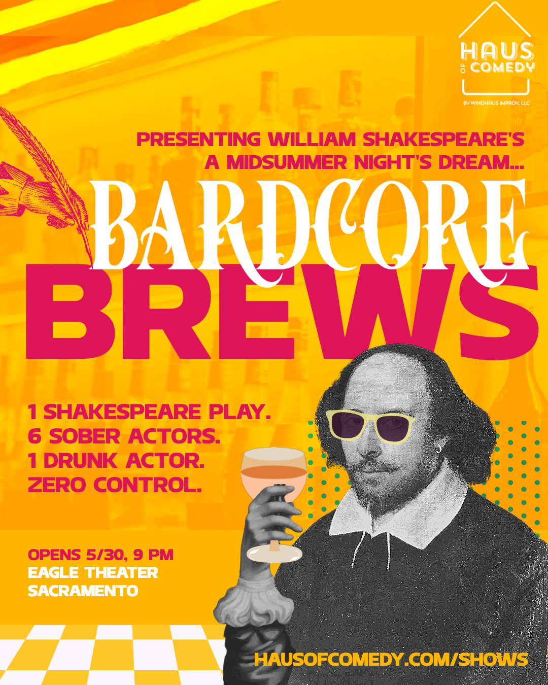 Bardcore Brews: A Drunken Shakespeare Show