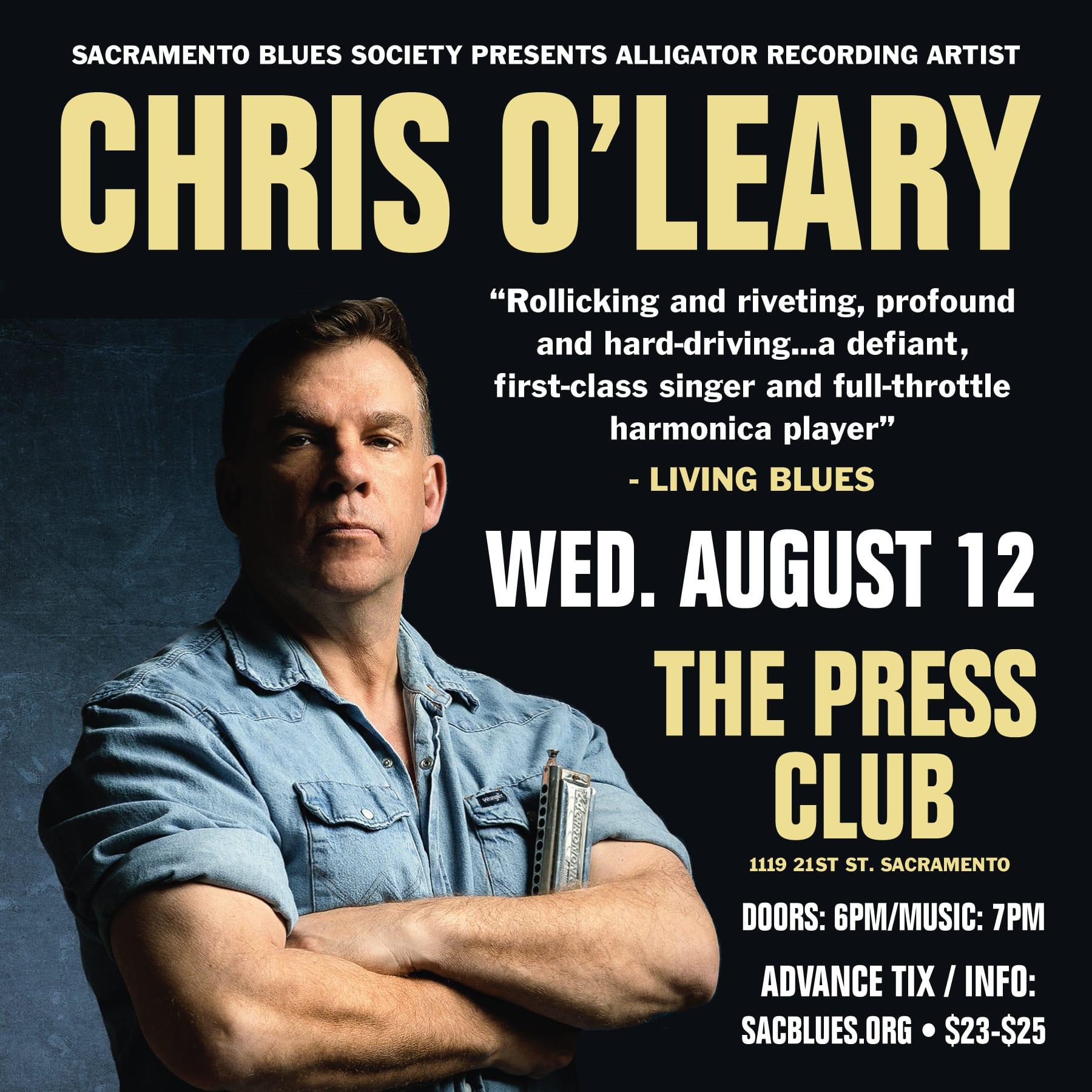 Blues Society: The Chris O' Leary Band