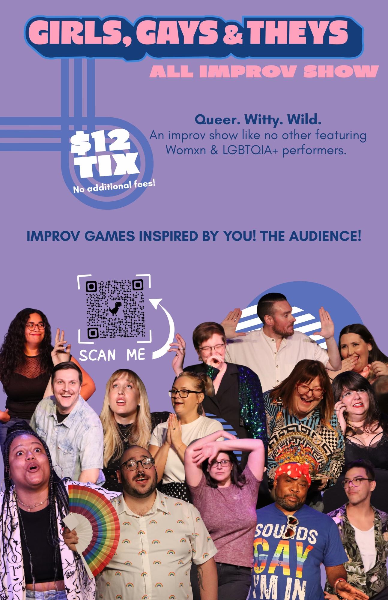 Girls, Gays and Theys: An Improv Show