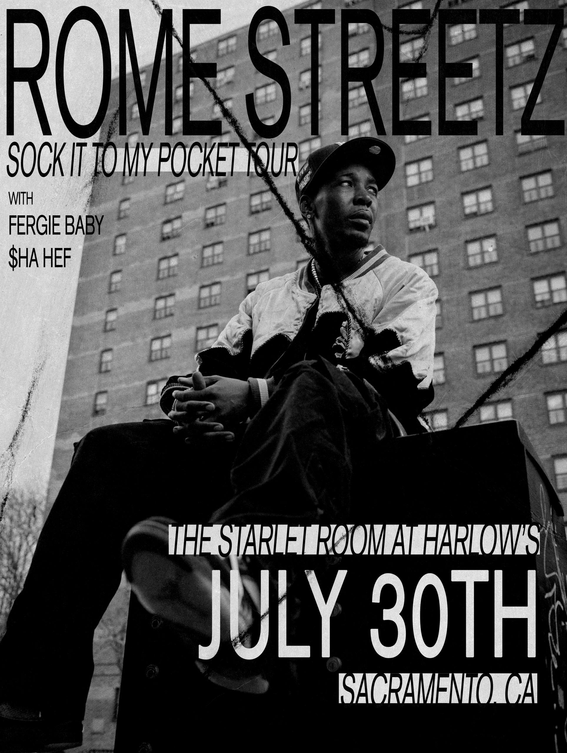 Rome Streetz: Sock It To My Pocket Tour with Fergie Baby and $ha Hef