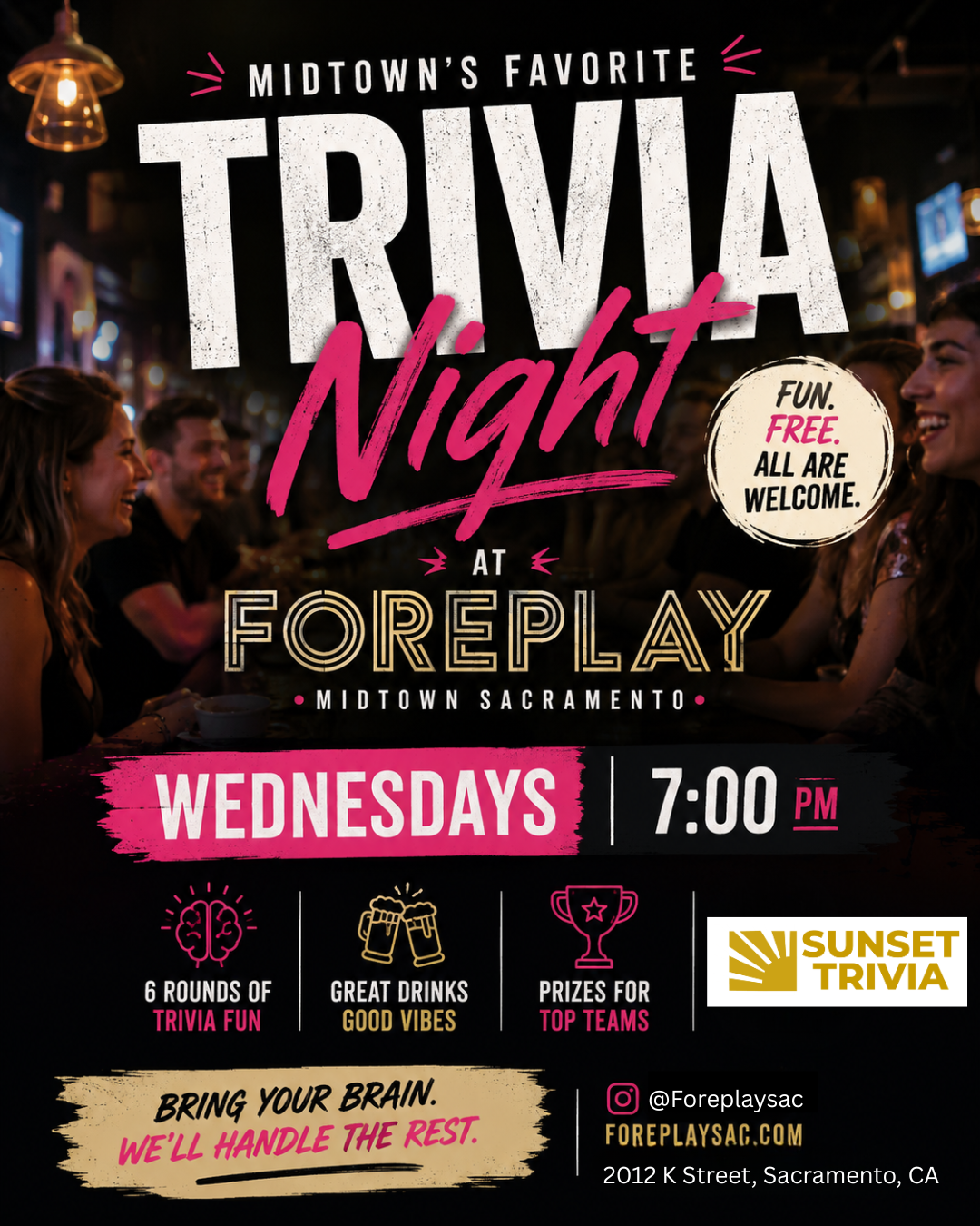 Trivia Night at Foreplay
