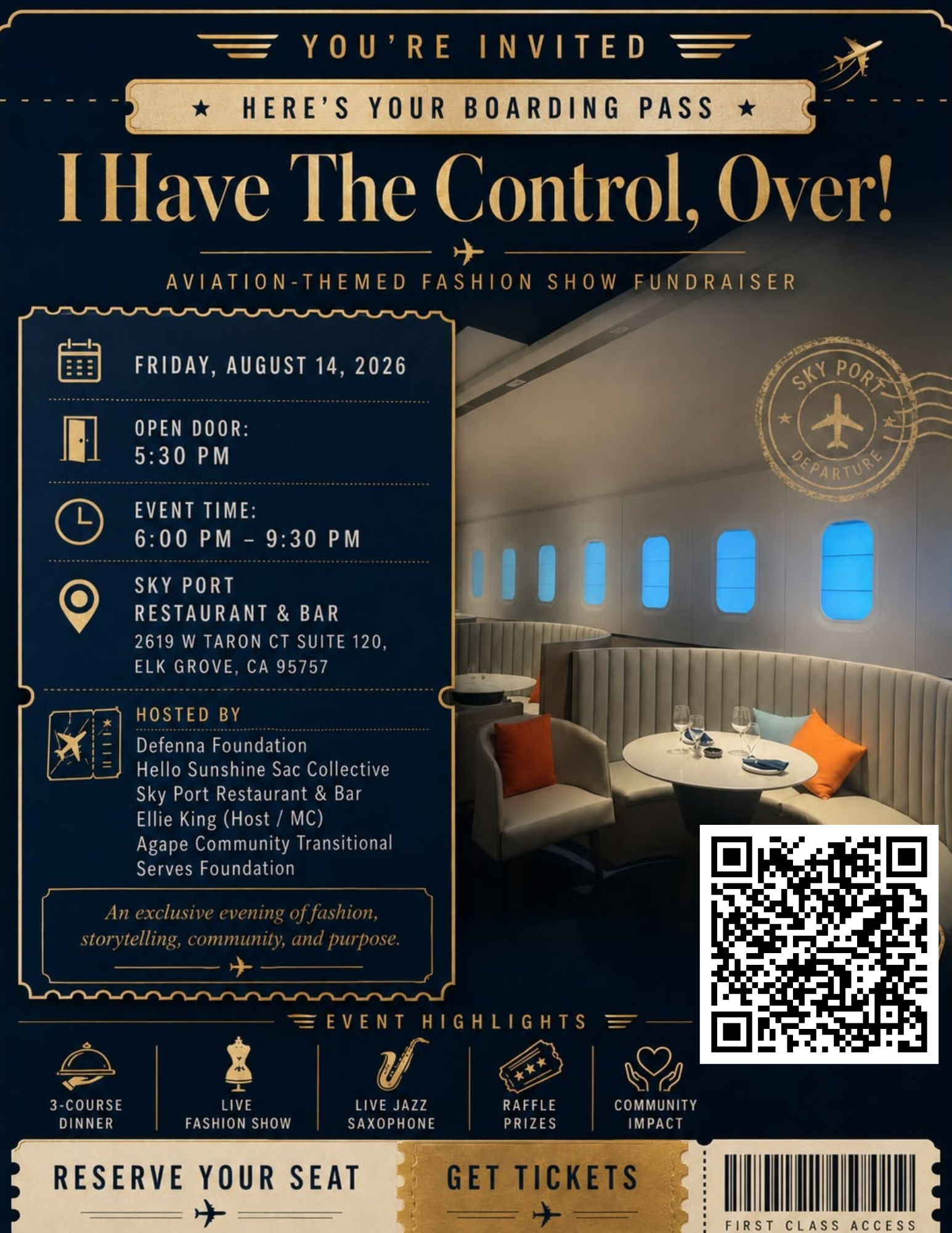 Defenna Foundation Fashion Show Fundraiser: I Have The Control, Over!