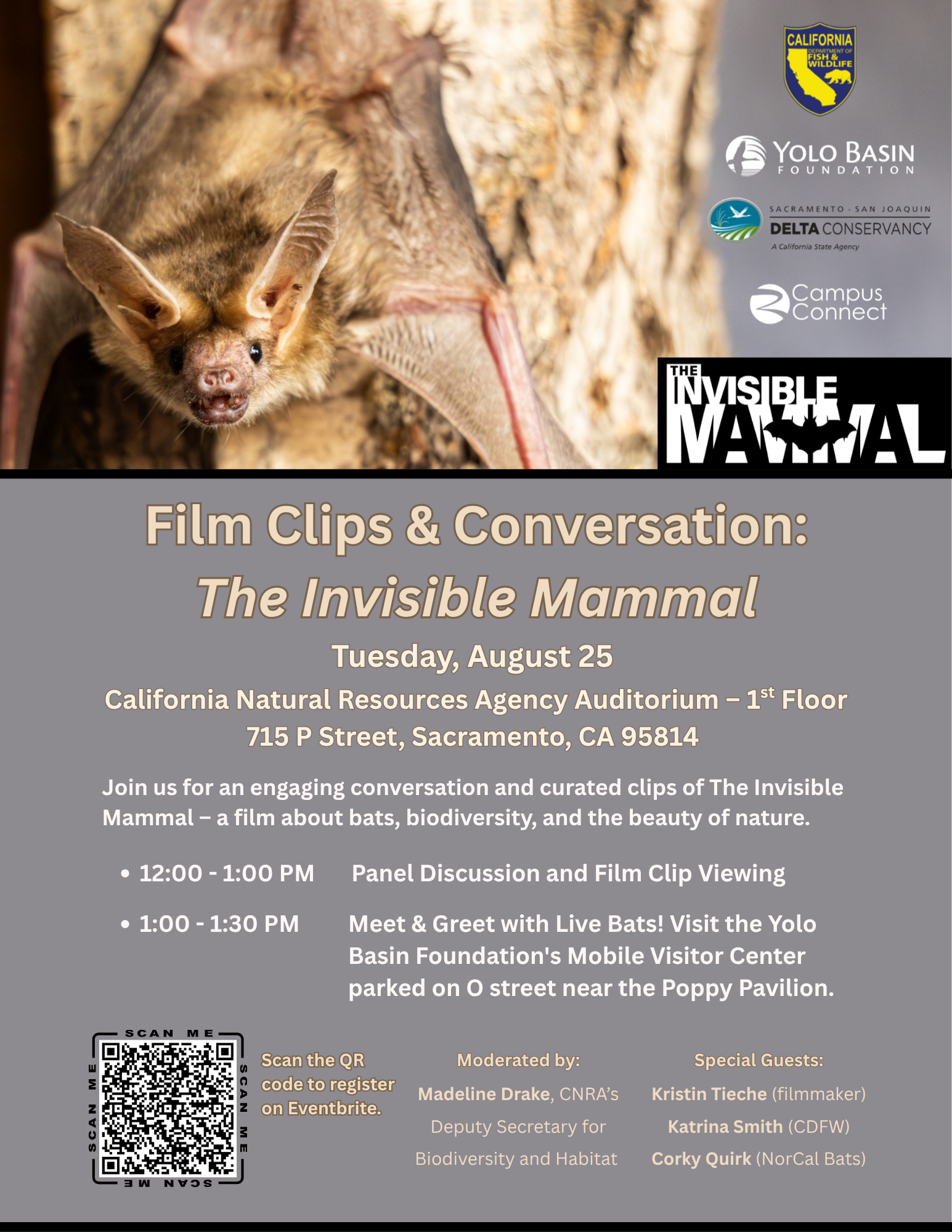 Film Clips and Conversation: The Invisible Mammal