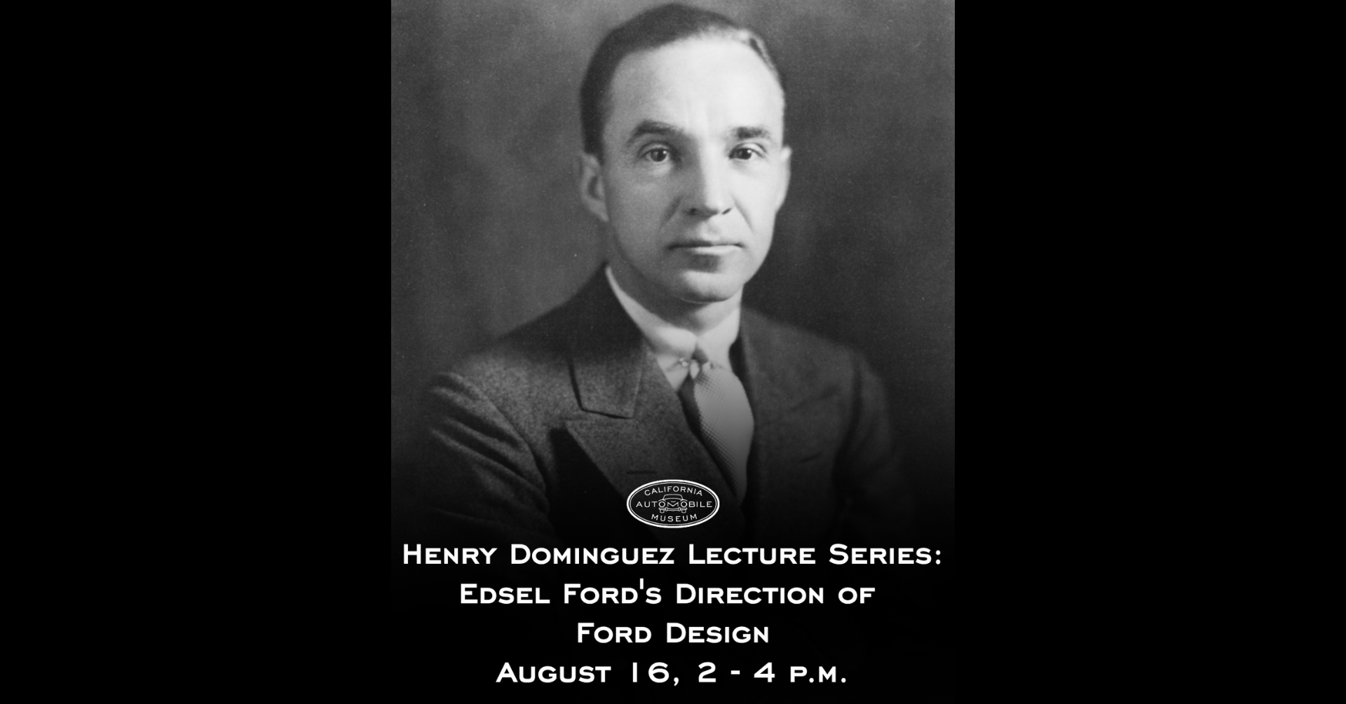 Ford Speaker Series: Edsel Ford: Patron of Design