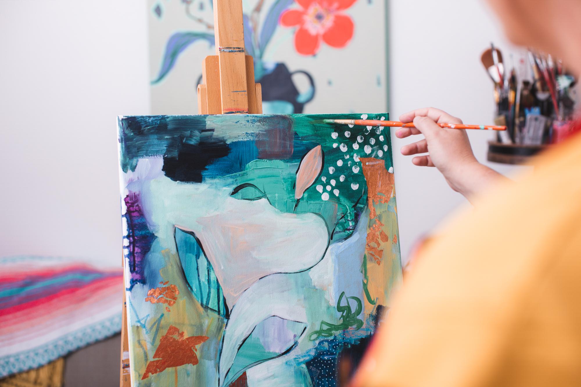 Intuitive Painting at Sierra 2 Center