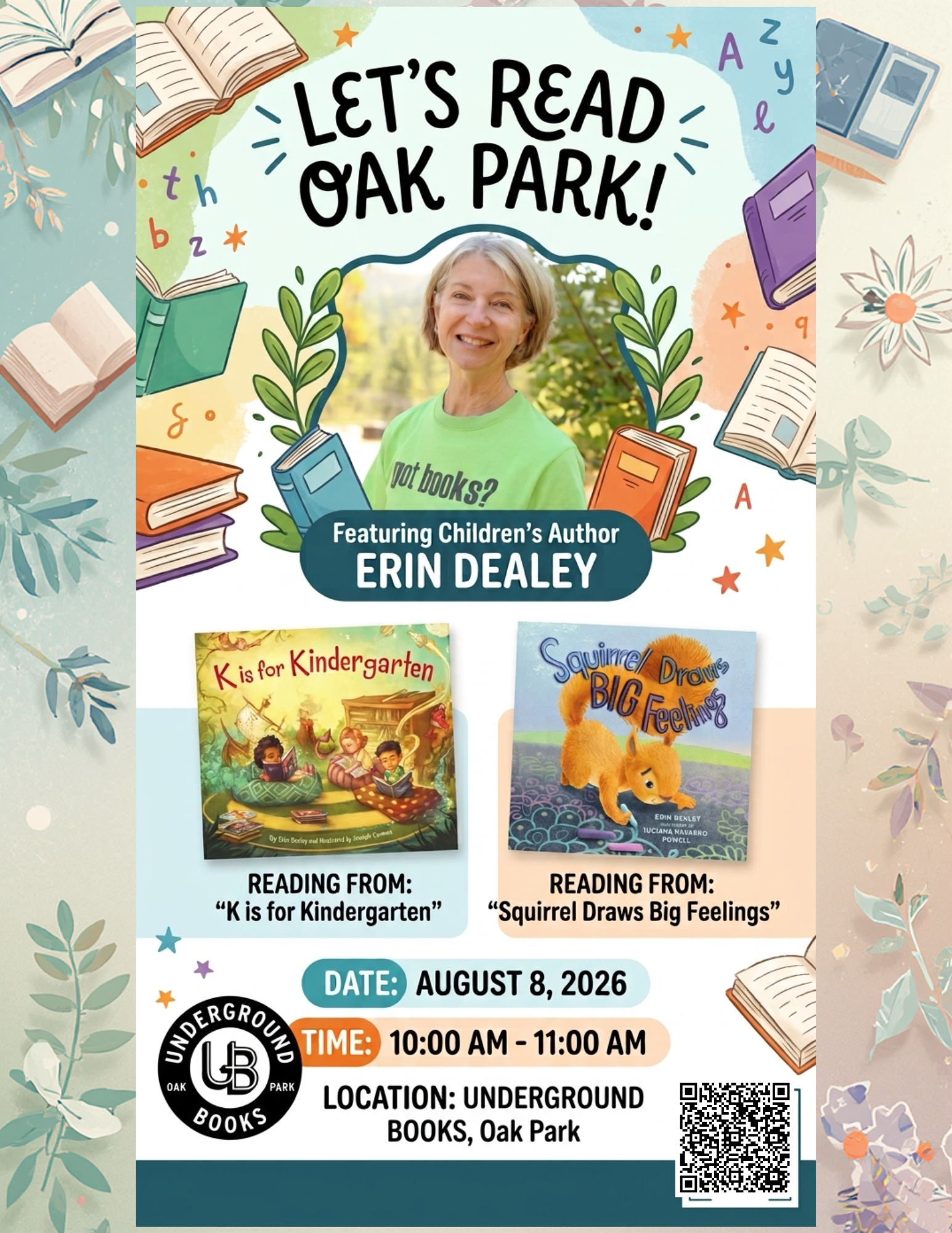 Let’s Read Oak Park: Storytime with Erin Dealey