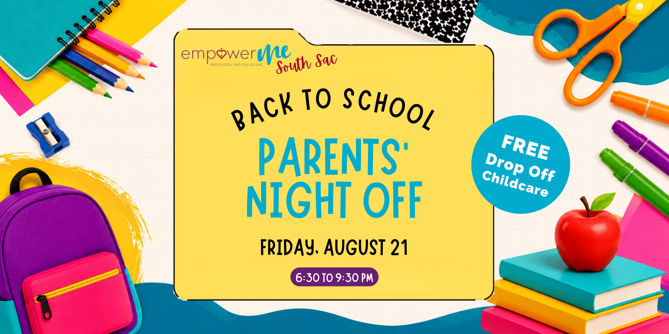 Parents' Night Off: Back-to-School Edition | Free Evening Childcare