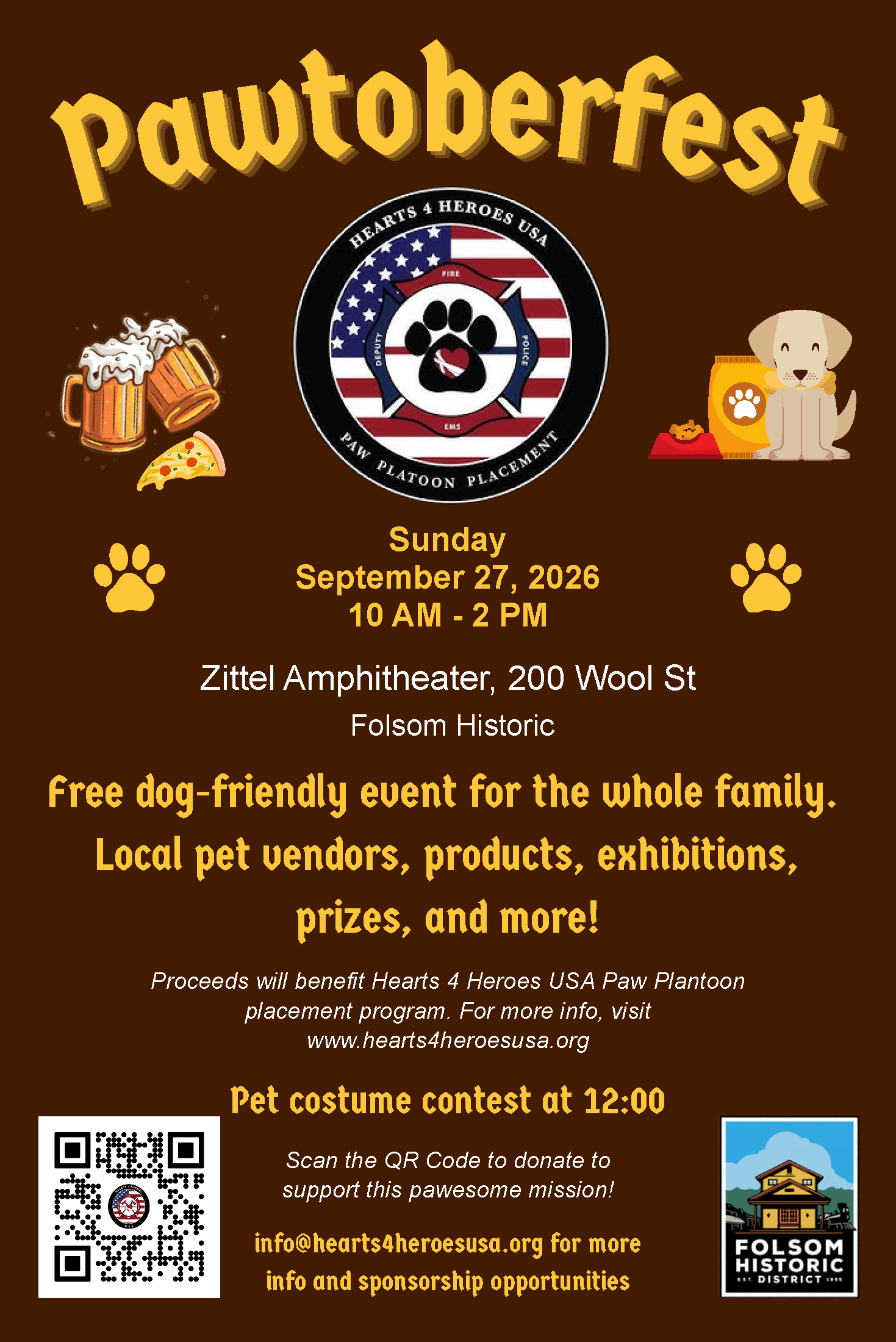 Pawtoberfest with Hearts for Heroes
