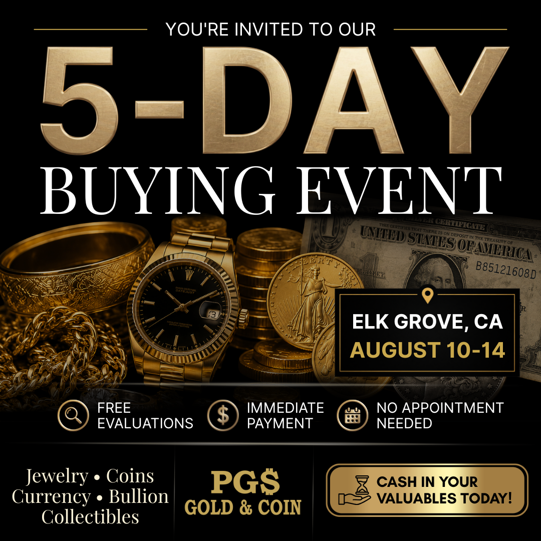 PGS Gold and Coin 5-Day Roadshow Buying Event