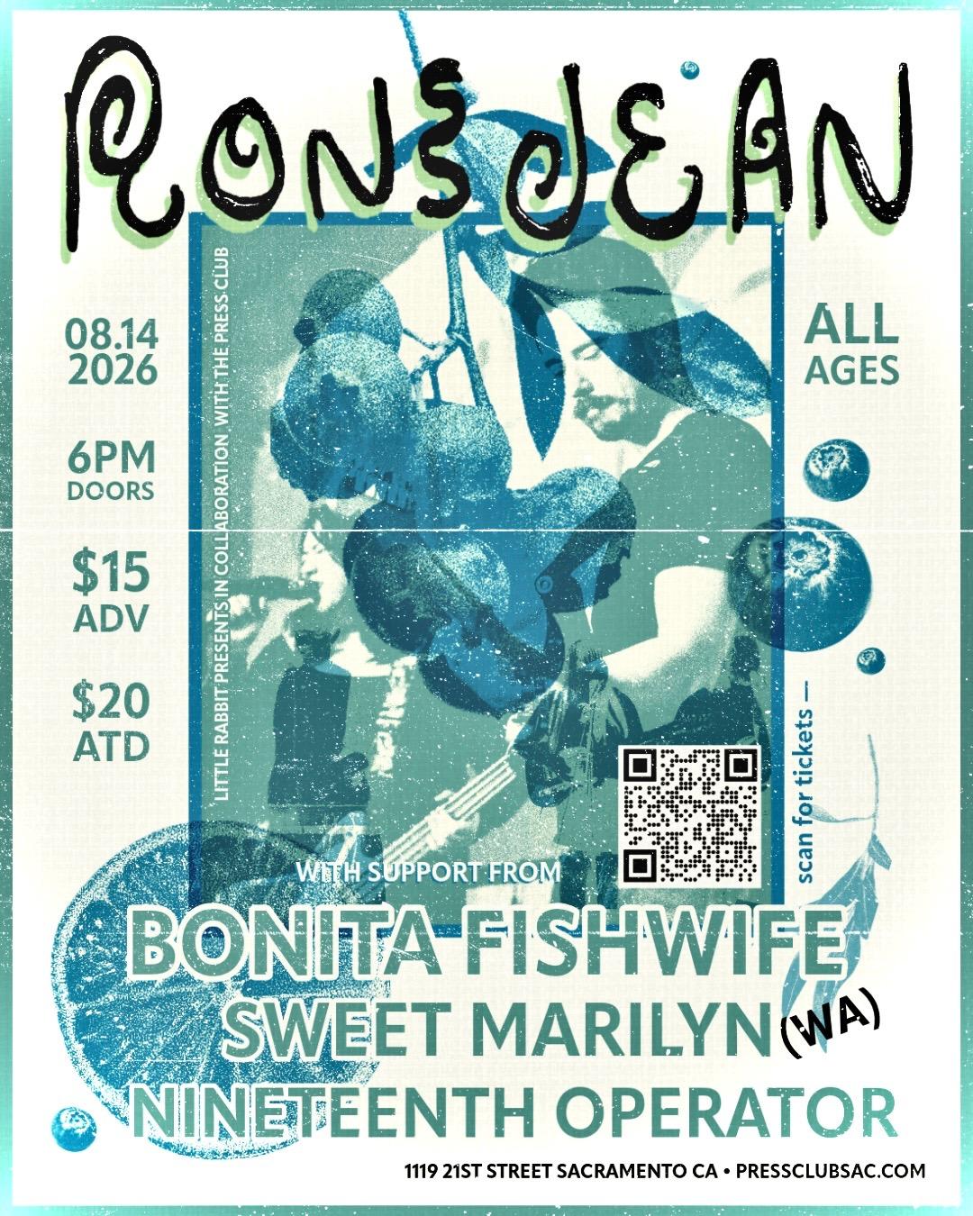 Roni Jean with Bonita Fishwife, Sweet Marilyn and Nineteenth Operator