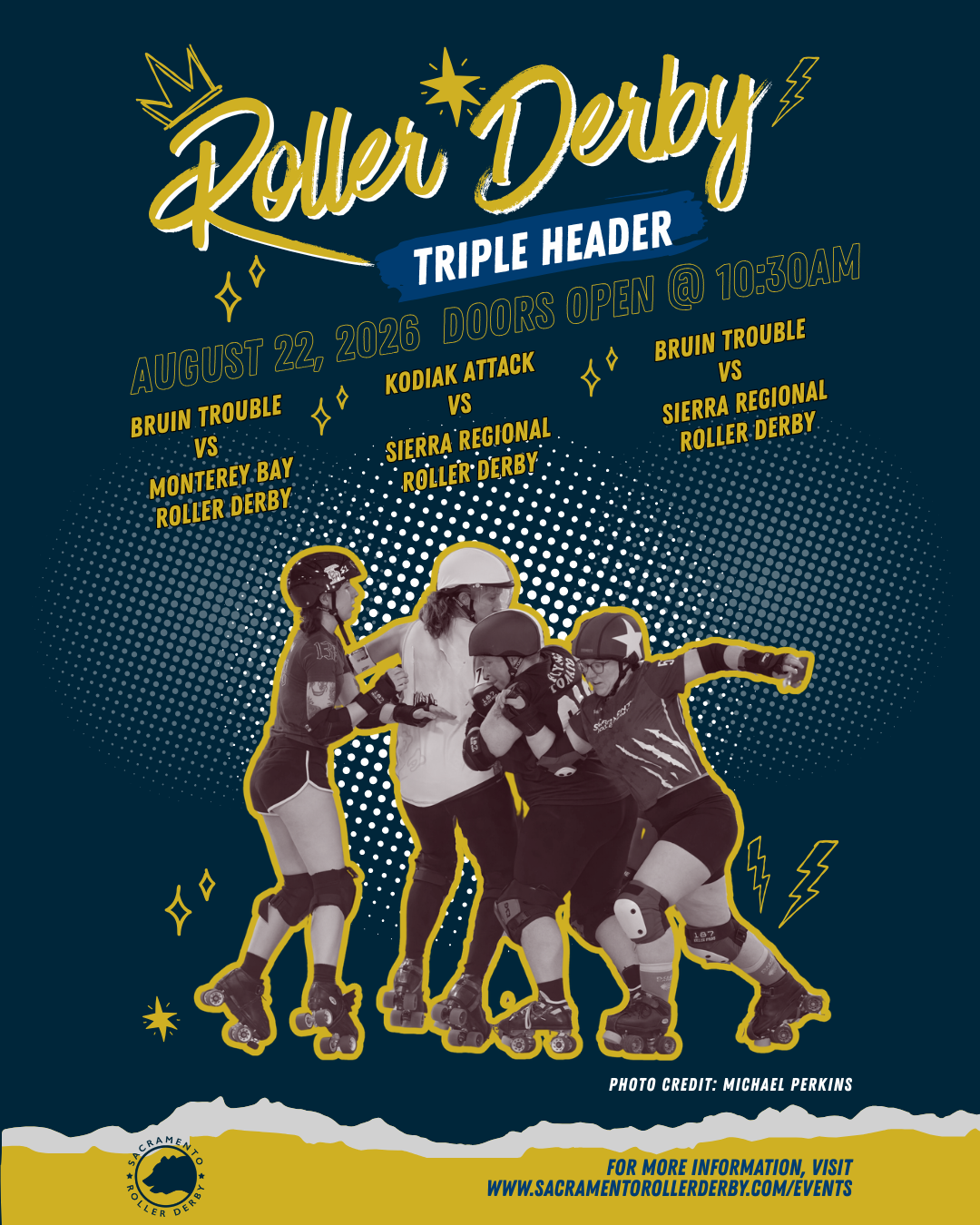 August Roller Derby Triple Header