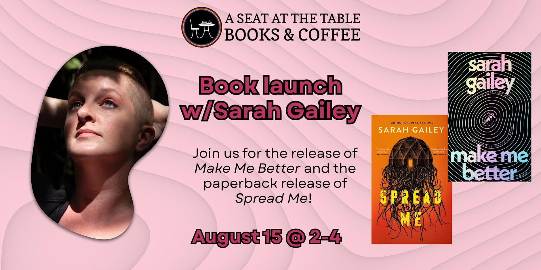 Book Launch and Signing with Sarah Gailey