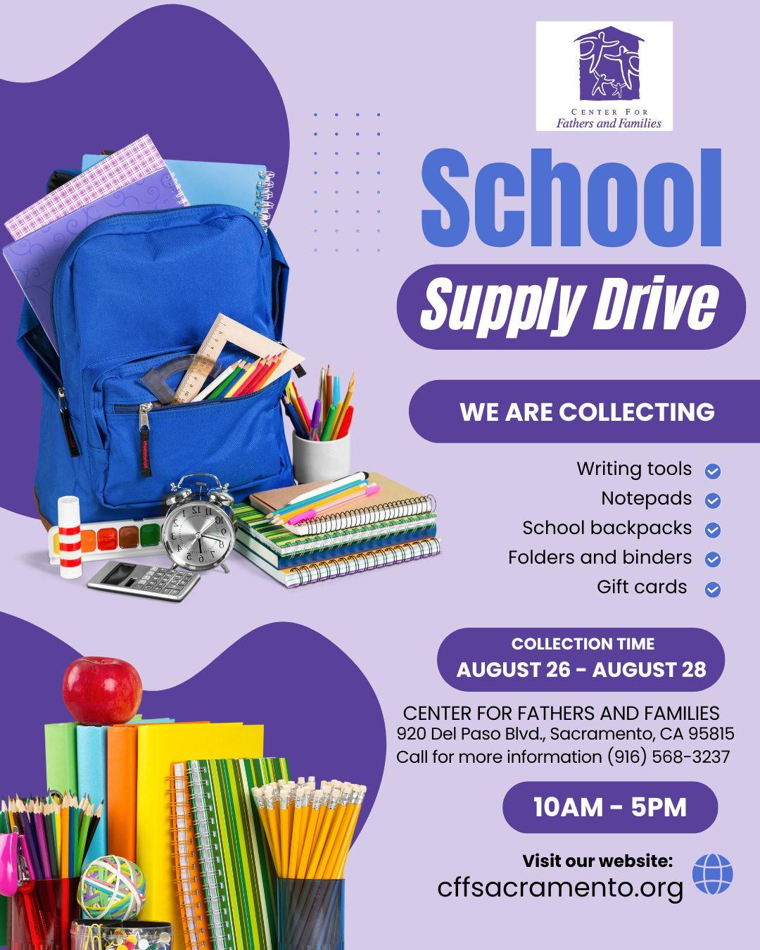 School Supply Drive